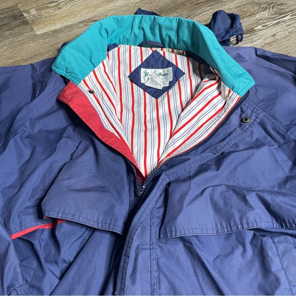 WinnerMate Navy Windbreaker - Picture 4 of 4